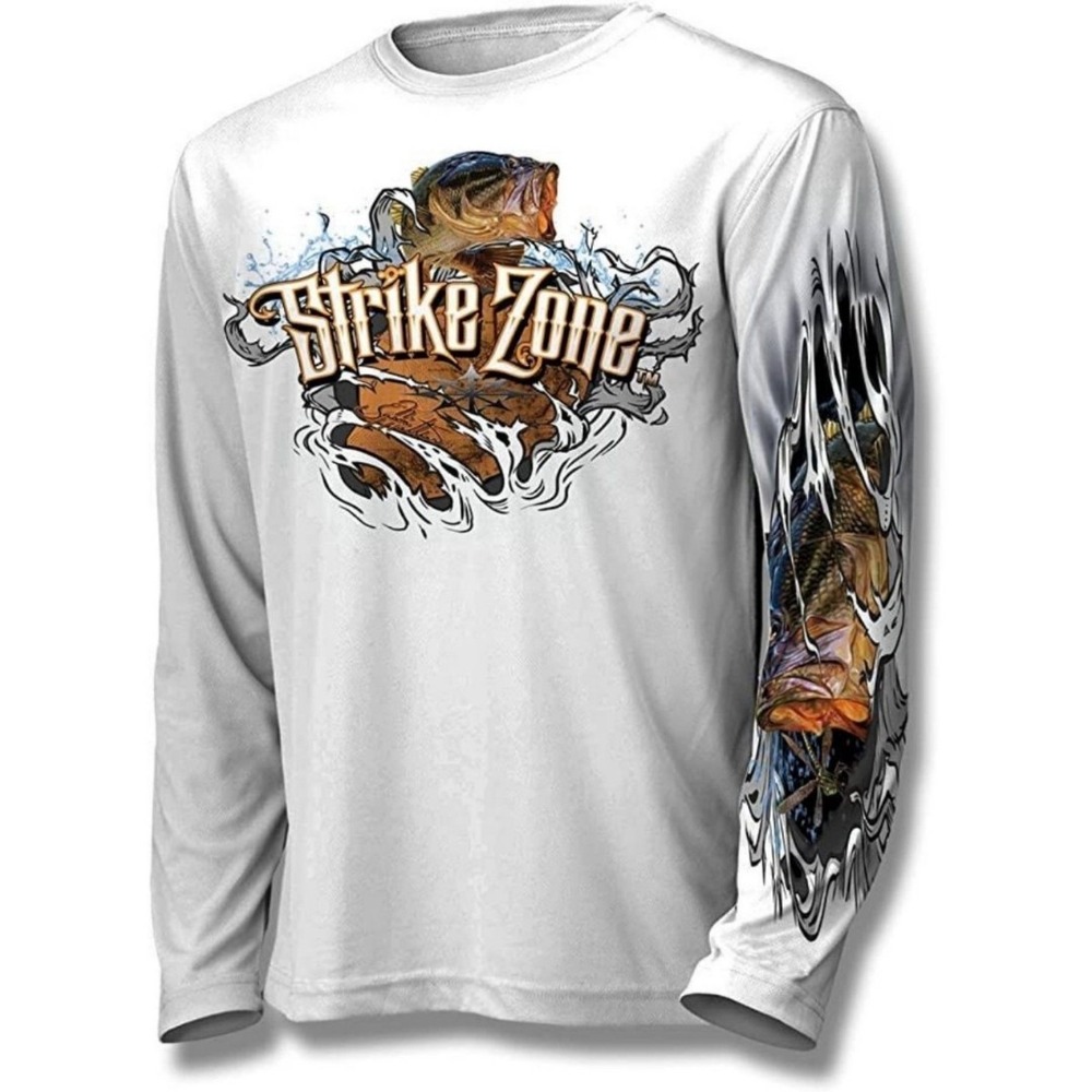 Jason Mathias Strike Zone Bass LS High Performance Shirt, 2XL